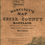 Martenet's Map of Cecil County